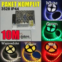 Led Strip 3528 Ip44 10M/Lampu Strip/Lampu Etalase/Lampu Plafon