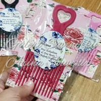 Souvenir Pernikahan Sisir Murah Terlaris