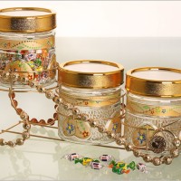Toples Kue Permen Vicenza Toples Kaca Glass Candy Jar GB3