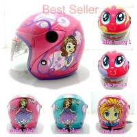 IM Helm Anak SNI Shell 3-12 th Elsa Frozen Sofia Littlepony