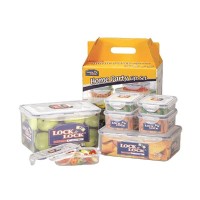 Lock & Lock Gift Set Plastic Food Container with Color Box [7