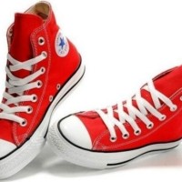 Sepatu Converse AllStar Height Tinggi Grade Original Warna Merah