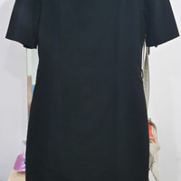 Ori Preloved The Executive Classic Black Dress Baju Wanita Hitam