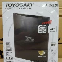 Antena TV Luar / Dalam Indoor/Outdoor Digital/Analog Toyosaki AIO 220