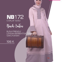 nibras gamis nb 172 coksu