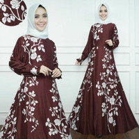 Jual GAMIS MAXMARA SYARI BUSUI / GAMIS UMROH MARUN / BAJU ABAYA NO PASHMINA Murah