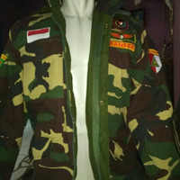 jaket banser nato bolak balik