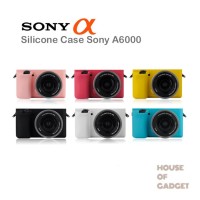 Silicone Silikon Case Kamera Mirrorless Sony Alpha A6000