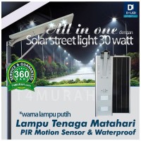 Lampu jalan LED 30watt,Tenaga matahari,All in one Solar Street Light