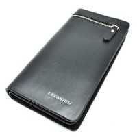 Dompet Genggam Clutches Kulit Zipper Leather Handbag