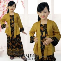 KEBAYA KUTU BARU ELNIRA ANAK-ANAK UKURAN KECIL TERMURAH GOLD