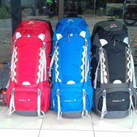 tas gunung carrier sunature 70L not rei eiger consina kalibre deuter