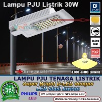 Lampu PJU 30W Super Bright D LED Jalan Raya Perumahan Taman 30 Watt