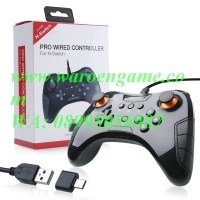 Jual Nintendo Switch Pro Controller Wired Gamepad Black Joystick DOBE Murah