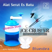 ALAT SERUTAN ES - ICE SHAVER - MANUAL PORTABLE SNOW CORN ICE CRUSHER