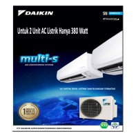 AC Split Multi S Merk Daikin Type CTK15 + CTK20 + 2MKC30