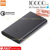 Jual Powerbank Xiaomi 10000 MAh Versi 2 Mi Pro 2 Fast Charging Original Murah