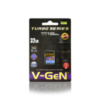SDHC V-GeN 32GB Turbo Class 10 85MB/S (SDCard VGEN Memory Kamera)
