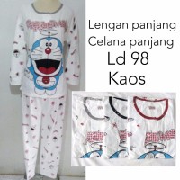promo Piyama baju tidur dewasa wanita lengan panjang kaos unik lucu w