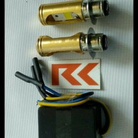 Stok Baru - Lampu Led Motor Supra X 125 (H6 Led + Cvdc)