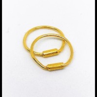 Anting Kenip Bayi 1/2 Gram Emas 24 Karat. ....