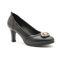 SEPATU PUMP WANITA ORIGINAL BUCCHERI YOCELYN (BLACK, CREAM)