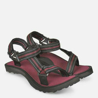 Sendal sepatu gunung pria marun empuk - Sendal cowok Jv terbaru