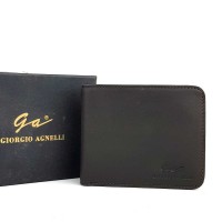 Dompet Tidur Lipat Pendek Kulit Asli Murah - GA NPN JTUO BROWN