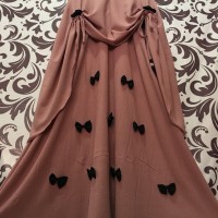 Setelan Jilbab atau Gamis Syari dan Khimar Bubble Pop Milo