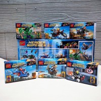Mainan Lego Bozhi Super Heroes 6in1 | Mainan Lego Bozhi Avengers 6in1