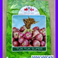 NEW 1 Pack 10 Gr Benih Bibit Sayuran Bawang Merah Tuk Tuk Panah Merah