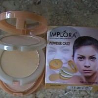 bedak implora padat + fondation