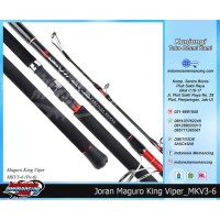 Joran Jigging MAGURO KING VIPER III PE 6 untuk Mancing Laut Jigging