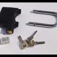 Jual Murah - Kunci Rumah / Motor Gembok Alarm Panjang 12Cm Merek Kinbar Murah