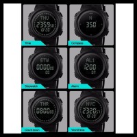 Stok Update! Skmei Compass 1231 Original - Jam Tangan Pria Sport