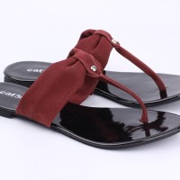 CATENZO 20182019 TJSQ013 Sepatu Kets wanita putih Selop kekinian
