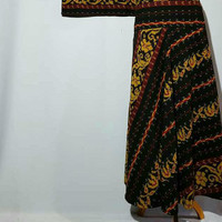 rok maxi batik modern bawahan wanita ethnic kain tenun jepara blanket