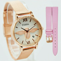 Jam tangan wanita, Fossil pasir (free tali cadangan) kw super