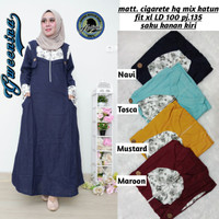 Grosir/Eceran Murah Baju Terusan Maxi Dress Gwenina