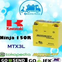 Sale! Aki Motor Kawasaki Ninja 150 R Motobatt Mtx3L Aki Kering Unik
