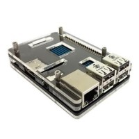 Black White Acrylic Case for Raspberry Pi 2 Model B PCBA