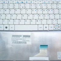 Keyboard Laptop Acer Aspire One D255 D257 D260 D270 Happy Happy2 Putih