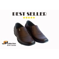 Kode 2016 Coklat Sepatu Kulit PDH Untuk Kerja Kantor Ba Limited