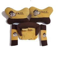 Car Set Bantal Mobil Tazmania 3in1 / Bantal Mobil Tazmania aksesoris m