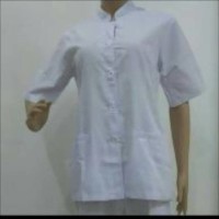 Baju perawat uk XXL WANITA LENGAN PENDEK (bh) / seragam perawat