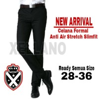 Xellano Celana Formal Panjang - Slimfit - High Twist Anti Air Stretch