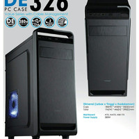 DAZUMBA DE326 CASING PC DESKTOP INCLUDE PSU 380W