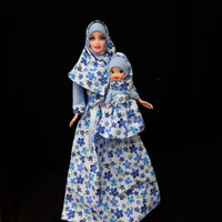 BONEKA BARBIE COUPLE MUSLIMAH
