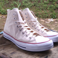 sepatu converse all star hi cream / white original made in indonesia