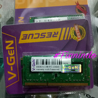 RAM ddr3 sodim 4Gb Vgen (memori laptop/nootbook)